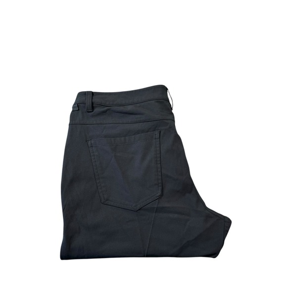 Lululemon Black 5 Pocket Commission Men's Performance Chino Size 34x31 - Picture 3 of 5